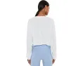 Studio Luxe Cropped Long Sleeve Tee
