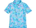 Polo The Flock Party Chubbies Kids с цветочным принтом и птицами