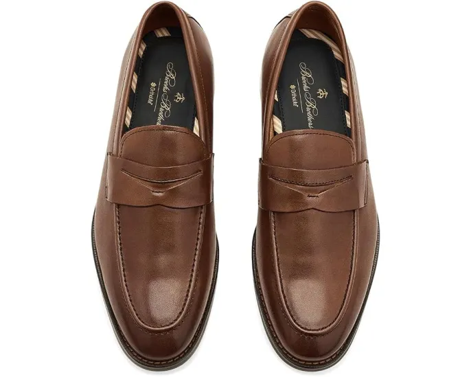 Лоферы Glenrock от Brooks Brothers для формальных образов с круглым носком