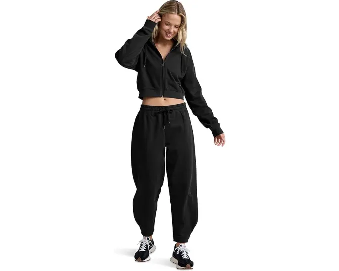 Спортивные штаны Beyond Yoga Luxefleece Barrel с бочкообразными штанинами и эластичным поясом