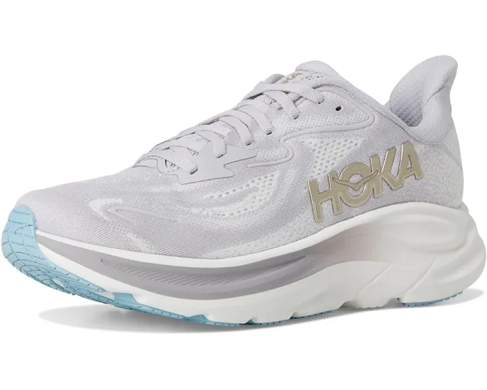Беговые кроссовки Hoka Clifton 10 с амортизацией и дышащим жаккардовым верхом