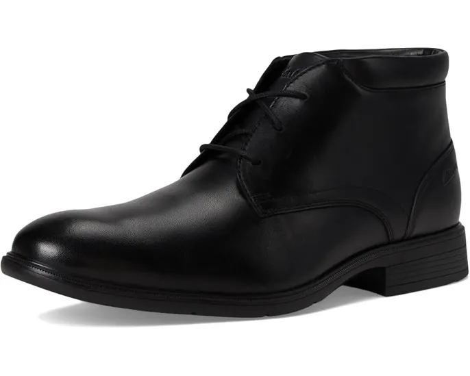 Ботинки Clarks Steadwell Mid из цельнозерновой кожи с противоскользящей подошвой