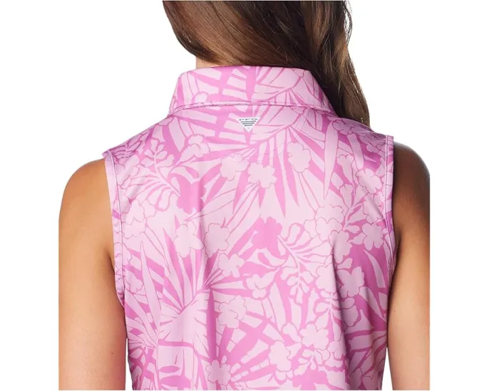 Поло Columbia Super Tidal Tee SL с принтом и без рукавов