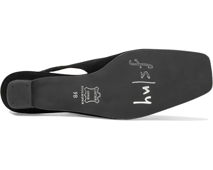 Балетки French Sole Mischa с открытой пяткой и квадратным носком