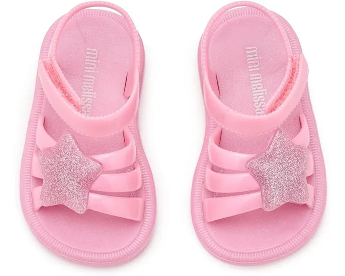 Сандалии Mini Melissa Hip Sky с блестками и звездами