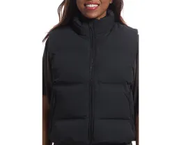 Жилет TravisMathew Moontide Bonded Vest с воротником-стойкой и карманами на молнии