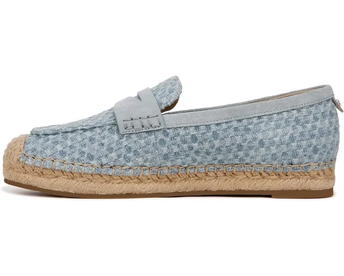 Лоферы Sam Edelman Kai 2 с кожаным верхом и деталью эспадрильи