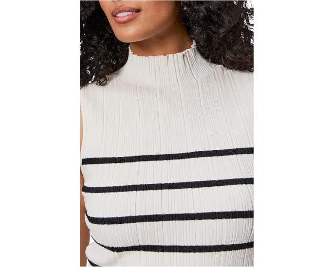 Топ Sanctuary Ribbed Funnel Neck с воротником стойкой и рубчиком