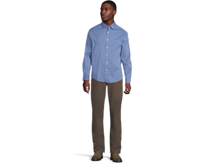 Рубашка UNTUCKit с длинными рукавами Cottontek™ Kleinwood в клетку