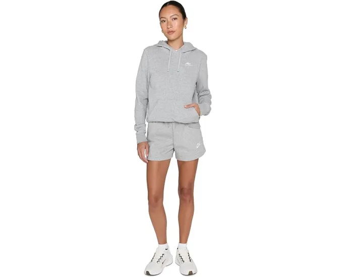 Толстовка Nike Club Fleece с капюшоном и уютным флисом