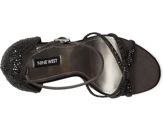 Женские босоножки Nine West Lartay на высоком каблуке с украшениями