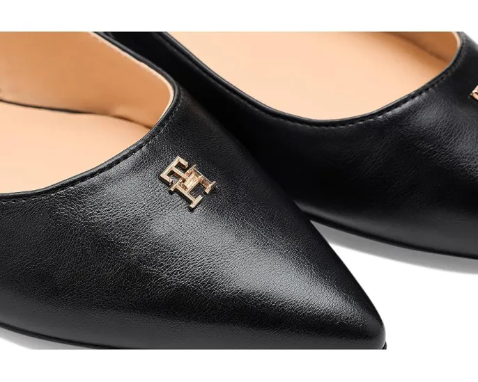 Туфли Tommy Hilfiger Velina на устойчивом каблуке с ремешком и пряжкой