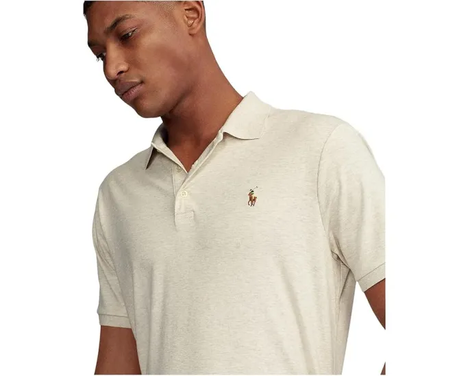 Классическая поло Polo Ralph Lauren из мягкого хлопка с вышитым логотипом