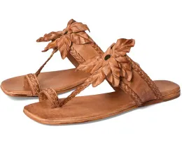 Сандалии Bed Stu Isobel с цветочным акцентом и состаренной кожей