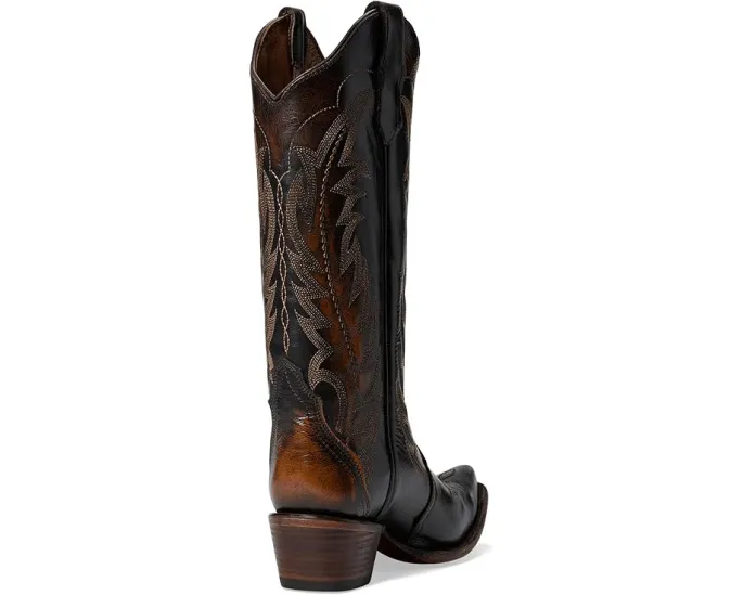 Сапоги Corral Boots L5872 с вышивкой и заостренным носком на кубинском каблуке