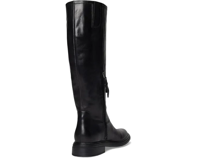 Узкие высокие сапоги Ontime Narrow Calf до колена с круглым носком и боковой молнией