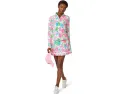 Шорты-юбка Marilla с высокой талией и защитой UPF 50+ Lilly Pulitzer