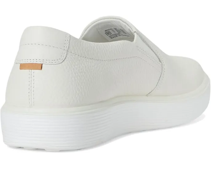 Кроссовки ECCO Soft 60 Slip-On с мягкой зернистой кожей