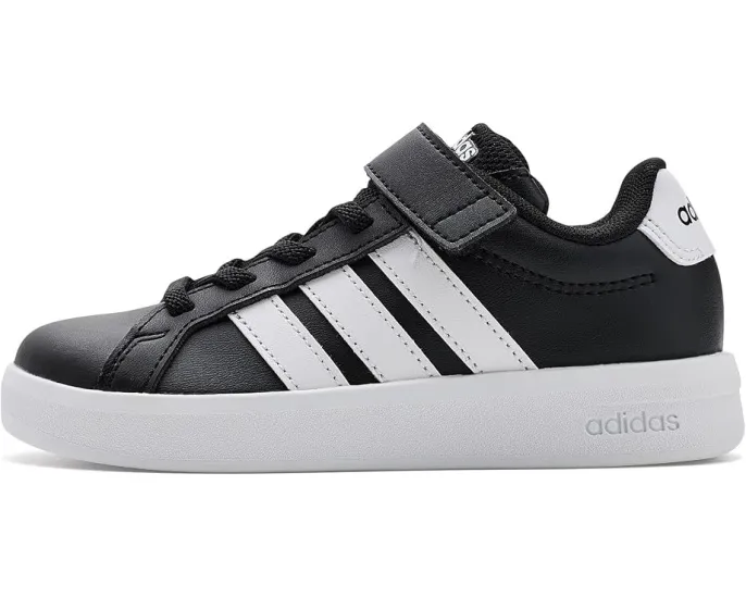 Кроссовки adidas Kids Grand Court 3.0 El с эластичными шнурками