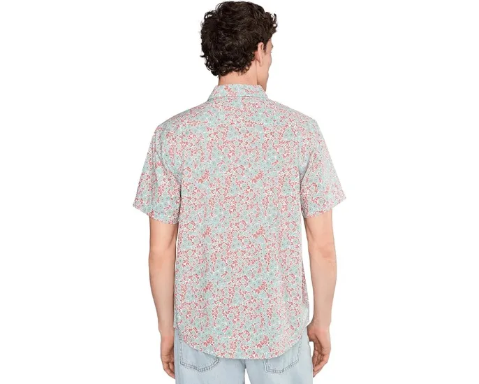 Рубашка Quiksilver Ditsy Daze Classic Short Sleeve Woven с принтом