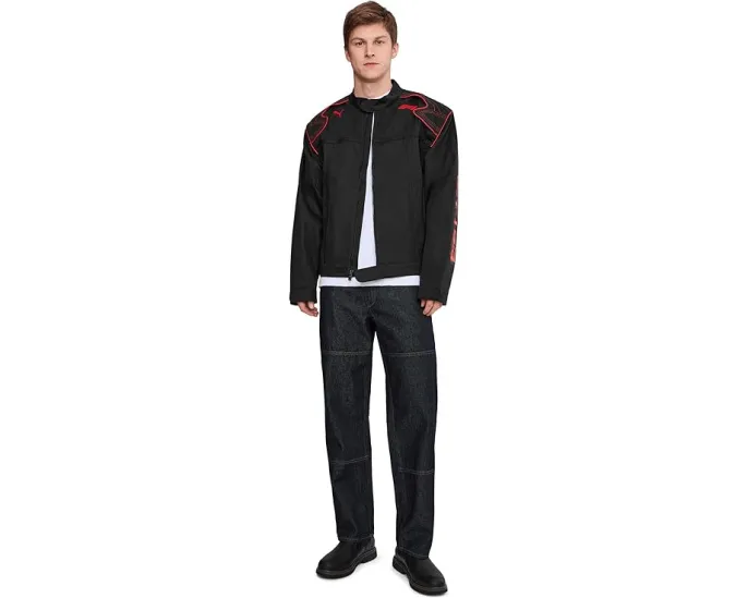 Куртка Formula 1 Lifestyle Racing с регулируемыми манжетами и стойкой