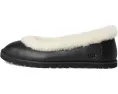 UGG Zora Leather Ballet Flat кожаные балетки на подошве из сахарного тростника