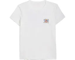 Футболка Vineyard Vines с коротким рукавом и накладным карманом для детей