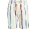 Appaman Kids Resort Shorts с поясом на шнурке и принтом