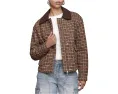 Оверсайз бомбер из твида Oversized Tweed Bomber Jacket от Avec Les Filles