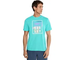 Hurley Window Tropics Футболка с коротким рукавом и тропическим принтом