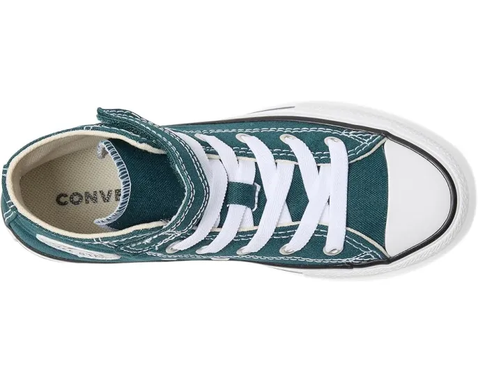 Кроссовки Converse Kids Chuck Taylor All Star Easy On на шнуровке с регулируемым ремешком