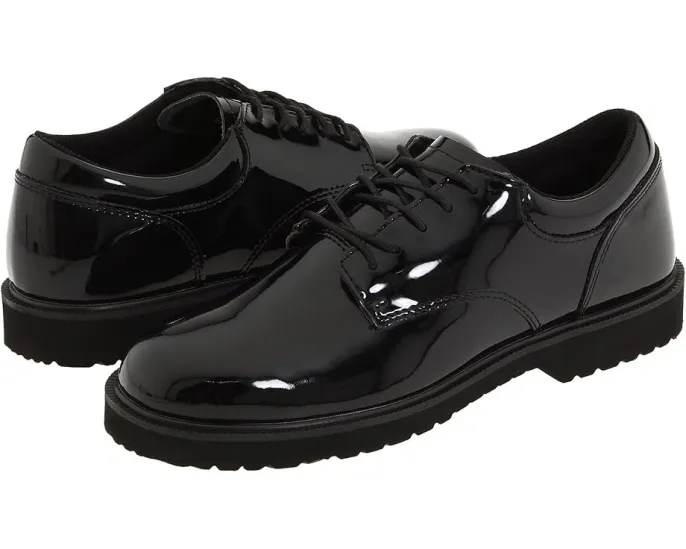 Bates Footwear High Gloss Uniform Oxford туфли с глянцевым верхом