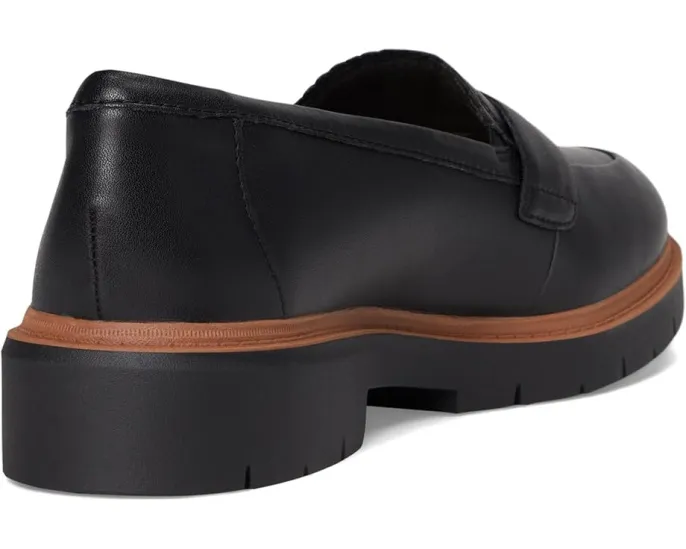 Классические лоферы Clarks Westlynn Glow с гладкой кожей и подошвой из термопластичной резины