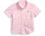 Polo Ralph Lauren Kids Рубашка из хлопкового поплина в гусиную лапку для младенцев