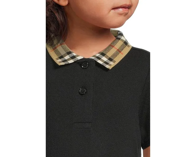 Платье Astrid с воротником в клетку для младенцев Burberry Kids