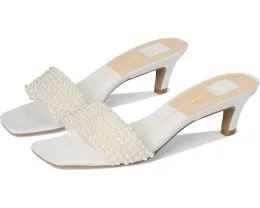 Dolce Vita Rexa Pearl босоножки из атласа с жемчужным декором