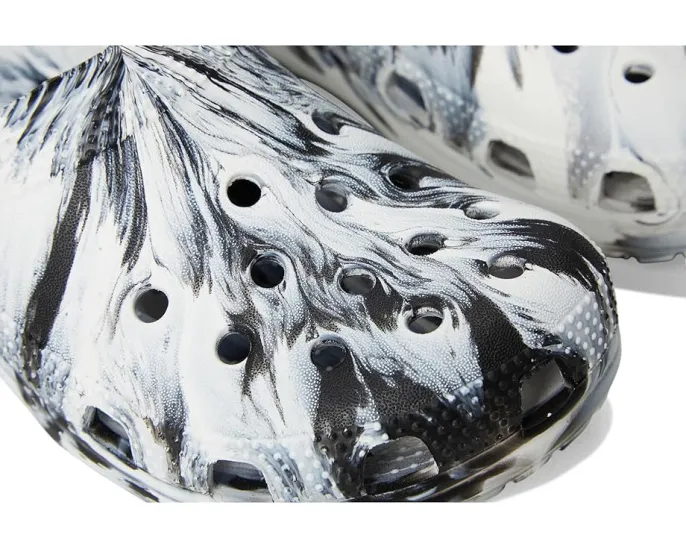 Crocs Classic Marbled Tie-Dye Clogs детские сабо в технике тай-дай