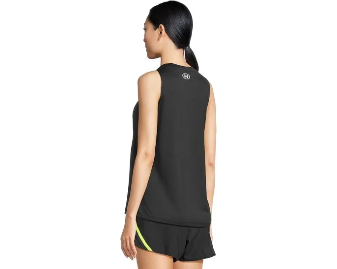 Under Armour Tech Tank Solid майка с логотипом и прямым подолом