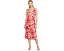 Платье Natori Magnolia Printed Satin Gown из атласа с принтом магнолии