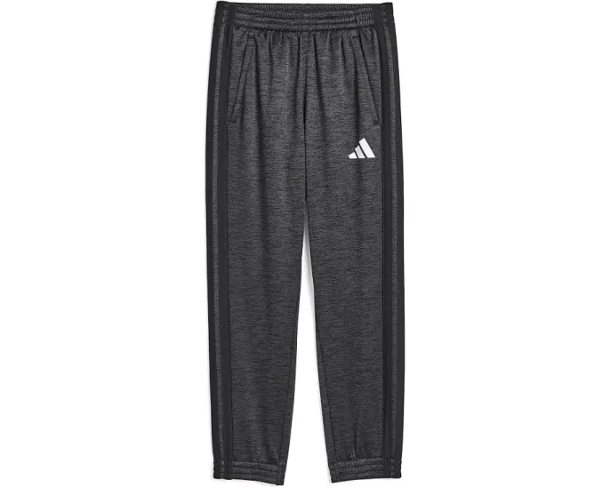 Детские тренировочные флисовые джоггеры с 3 полосками Adidas