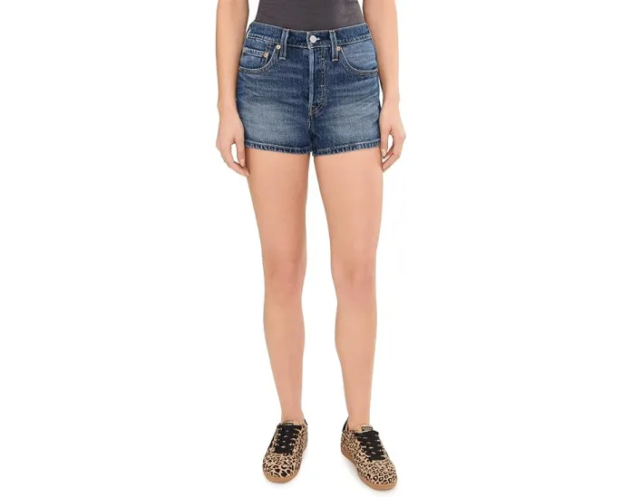 Классические шорты Levi's 501 Original с пятью карманами и прямым кроем