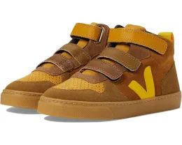 Детские кроссовки VEJA Small V-10 M из замши на липучке
