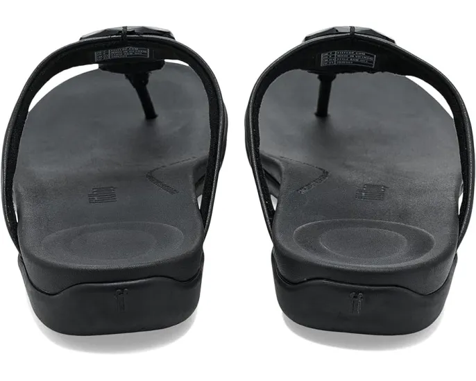 Босоножки Solay Glossy Disc с перепонкой на мыске FitFlop