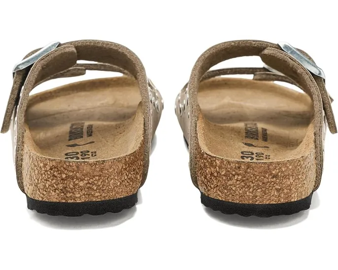 Детские сандалии Birkenstock Kids Arizona Rivets с заклепками и пробковой стелькой