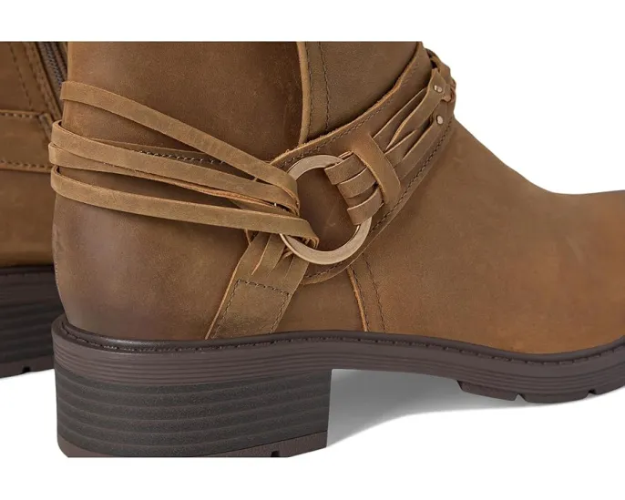 Ботильоны Clarks Hearth Kaylie с переплетенным ремешком на щиколотке и квадратным каблуком