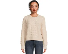 Свитер Splendid Celeste с косой и круглой горловиной