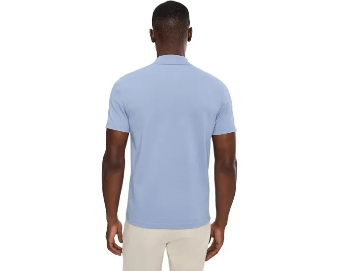 Поло Lacoste Regular Fit с цветными блоками и контрастной окантовкой