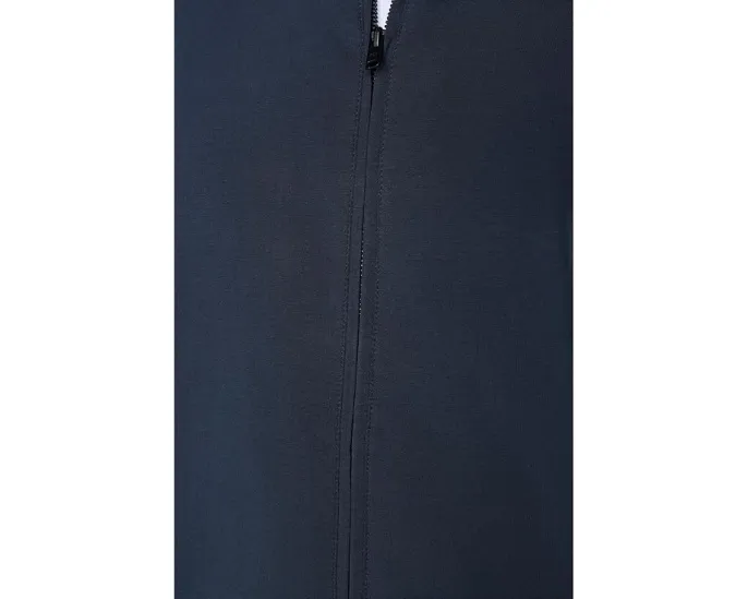 Бомбер TravisMathew Stretchknit Bomber с застежкой-молнией и косыми карманами