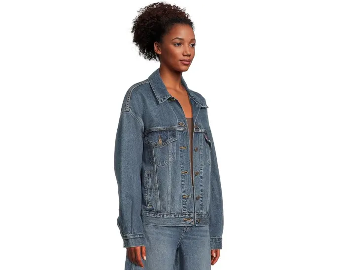 Куртка Levi's 90s Trucker с отложным воротником и карманами