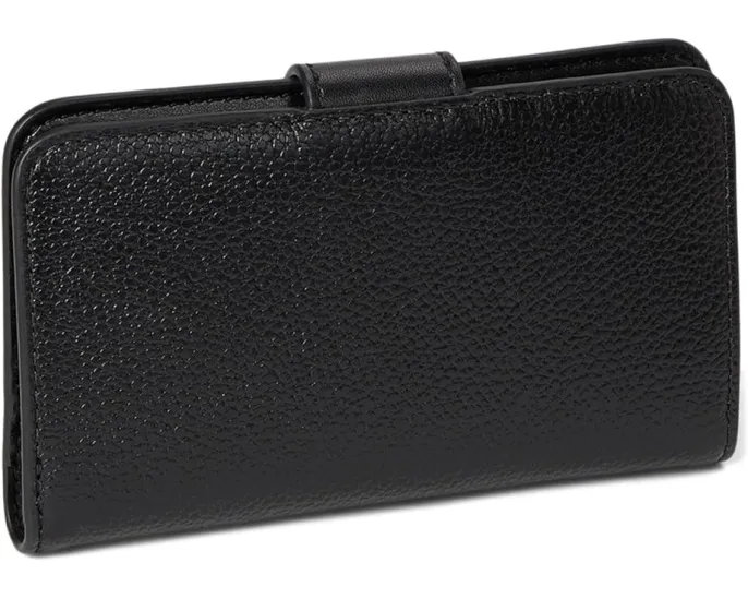 MICHAEL Michael Kors Кожаный кошелек Mk Charm Medium с карманом на клапане